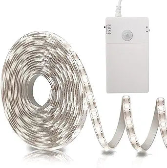 9.8Ft 90 LED Motion Sensor Closet Strip Lights Battery Operated for Stairs