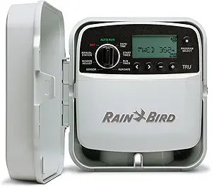 Rain Bird TRU8O Program-Based Indoor/Outdoor Irrigation Controller/Timer, WiFi Ready, 8-Zone/Station