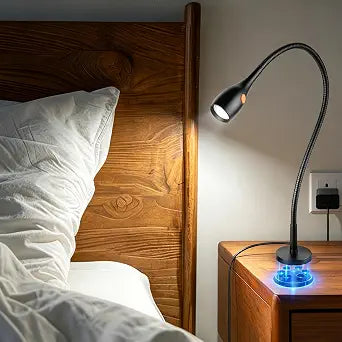 acegoo Minimalist Magnetic Reading Light, Handy Lamp Head Switch Desk Lamp