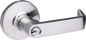 Global Door Controls TH1100-LHSTAL Aluminum Storeroom Lever Exit Device Trim