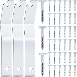 103 Pcs Security Picture Hangers Set,100 T-Screws and 3 Wrenches