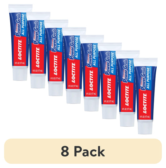 Loctite Power Grab Adhesivo para ConstrucciÃ³n Todo PropÃ³sito, Paquete de 1, Tubo Blanco de 6 fl oz