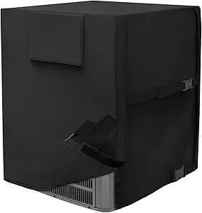 AKEfit Air Conditioner Cover for Outside, Heavy Duty Waterproof AC Defender with Durable Oxford Fabric, Veranda AC Protector (Black, 34"Wx34"Wx30"H)