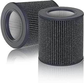 Air Mini PECO-HEPA Replacement Filters, Compatible with Molekule Tri-Power Air Mini and Air Mini+ Air Purifier, 3 in 1 High Efficiency Filtration System, 2 Pack