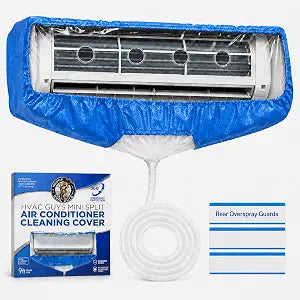 Mini Split Cleaning Kit - Reusable Waterproof ProtectionFits 27-35in Units