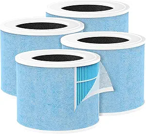 4-Pack AP01 Replacement Filter Compatible with Momcozy AP01 Nursery Air Purifier, for ASIN:B0FPQ1RYR9, 4-in-1 Air Filter