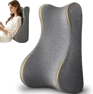 Reading Pillow for Sitting in Bed,23.6" H Back Support Pillow for Sitting up,Back Rest & Lumbar Support Pillows, Bed Rest Chair Cushion,Headboard Back Pillow for Gaming,Work,Resting