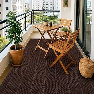 Front Door Mat Indoor Outdoor Entrance, 4' x 6' Heavy Duty Doormat for Entryway, Absorbent Low Profile Welcome Mats Non-Slip, Trap Dirt Durable Mats for Home, Patio, Garage