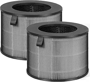 U9CV2B Filter Replacement-Compatible with LG PuriCare AeroTower Fan U9C Series U9CV2B,U9CS1C,U9CV1C Air Cleaner Purifier Filter,3-in-1 Ture Filter and Activated Carbon Filter(U9CV2B 2Pack)