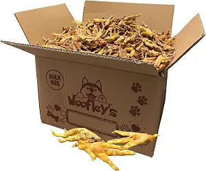 Woofley's Chicken Feet (100 Count)- Chicken Feet Dog Treats - Natural Dog Chews and Treats