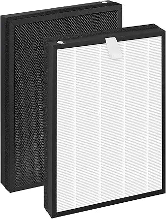 C3500 Replacement Filters Compatible with LUFTRUM C3500 Air Purifier, 3-Stage Filtration with Activated Carbon Filter, 2 Counts