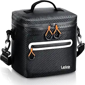Soft-Sided Cooler Bag, 8/16 Can Insulated Lunch Box, Waterproof, Leak-Proof, Portable Lunch Bag for Work, Beach, Drink, Travel, Camping, Picnic, Gift