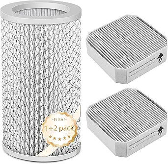 Facecool PECO Filter Replacement Compatible with Molekule Air Purifier, with 1 Pack PECO-Filter and 2 Pack Pre-Filter(3 Pack∩╝
