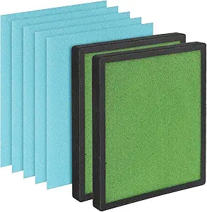 2-Pack P500 Replacement Filter Compatible with PURO-XYGEN P500 Purifier and KJ203F/PETS 300/APD801 Purifier, 4-IN-1 High-Efficiency Filters
