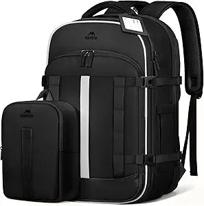 MATEIN HER 40L Travel Backpack with Shoe Compartment, TSA Personal Item Bag