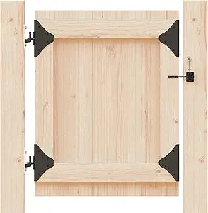 Anti Sag Gate Frame Kit Fence Gate Kit Heavy Duty 90 Degree Right Angle Gate Hinges,Gate Hardware Kit with Gate Latch for Wooden Fences,Gate Corner Brace Bracket for Driveway Gates,Shed Door,Deck Gate