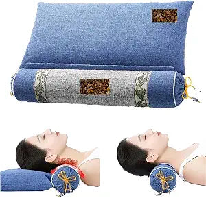 Cervical Traction PillowBuckwheat Husk Fill, Relieves Cervical Fatigue. | Buckwheat Husk Fill, Relieves Cervical Fatigue, Relieves Soreness