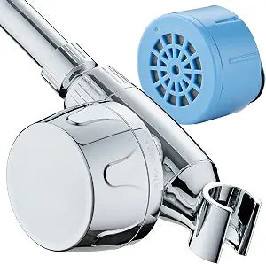 AquaCare Premium American KDF Shower Filter w/Built-in Hand Shower Bracket