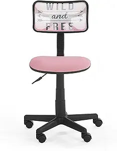 Urban Lifestyle Printed Swivel Mesh Chair, Wild and Free