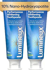 Lumineux 10% Nano Hydroxyapatite Whitening Toothpaste, 3.75 oz, 2 Pack