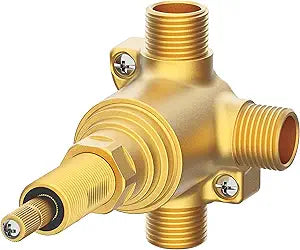 Gerber Single Handle 1/2" 3-Port/2-Outlet Diverter Valve 3 Position Valve (Pause/Individual)