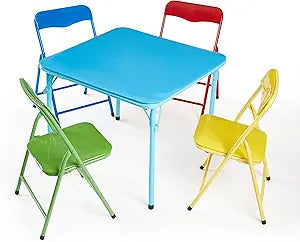 Heritage Kids 5Piece Table & Chair Set, Primary