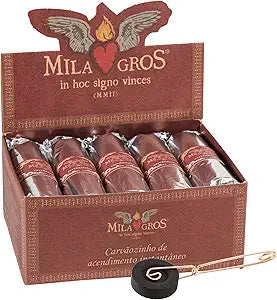 Milagros Quick-Lighting Charcoal Tablets (120, 1.3 Inch)