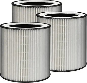 Nispira C610 Replacement Filter Z for Winix C610 Air Purifier 1712-0121-00 H13 Grade True HEPA with Activated Carbon, 3 Packs
