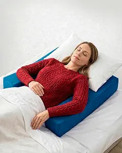 Restore You Post-Surgery Shoulder Recovery Pillow, Surgeon Recommended, Made in USA, Blue, 36x28x6 Inch