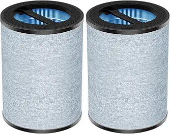 h13 True HEPA Filter Replacement Compatible with WYZE Smart Air Purifier Special Filter, True HEPA Filter Replacement with Activated Carbon Filter 2 Pack