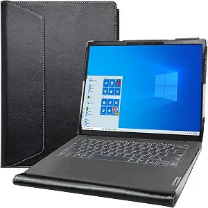 Protective Case for DELL Latitude 7450,7440 - Case for Lenovo K14 Gen 2,Yoga 7i,ThinkBook 14 - Black
