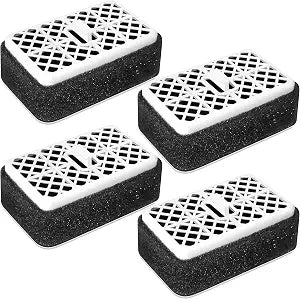 4Pcs Deodorizer Filter for Toto Washlet THU6474-01 THU6474#01 THU6072 S550E C5 C2 SW3074 SW3054T40 SW3056T40 Filter Bathroom Toilet Carbon Air Filter Deodorizing Cartridge Parts