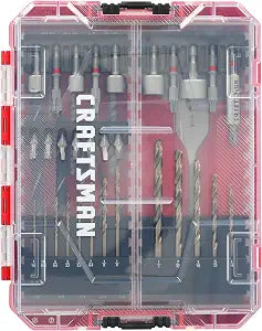 CRAFTSMAN Drill Bit Set 60 Pieces, Impact Driver and Screwdriver Bit Set , Includes Nut Drivers (CMAF1260)
