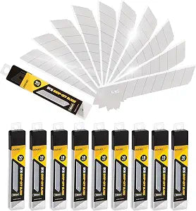 DOWELL 18mm Snap Off Blade SK5, Box Cutter Blades, 100 Pcs