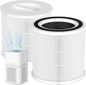 2 Packs AP301 AP302 True HEPA Replacement Filter Only Fit for JOWSET & Dayette AP301 AP302 Air Cleaner Purifier for Home Large Room Up to 2200ft┬▓, Not Fit for AP401 AP402 AP403 AP404