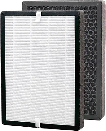 Replacement Filter Compatible with MOOKA KOIOS GL-FS32 & AZEUS GL-FS32 Air Purifiers,2-Pack 3-Stage Filtration Activated Carbon