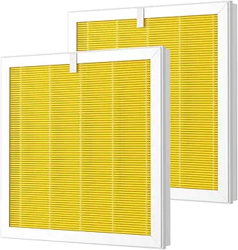 G3 Pet Care Filter Compatible with AMEIFU G3 (Sferf-30) Air Purifier and VEWIOR A3 Air Purifier, 3-in-1 HEPA Air Cleaner Pet Filter, Yellow, 2 Pack