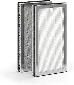 Medify MA-15 Genuine Replacement Filter Set for Allergens, Smoke, Wildfires, Dust, Odors, Pollen, Pet Dander | 3 in 1 with Pre-filter, True HEPA H13 and Activated Carbon for 99.9% Removal | 1-Pack