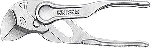 KNIPEX Tools 86 04 100 Pliers Wrench XS, 4", Silver