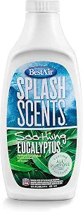 BestAir FSE-PDQ-6 Splash Scents Humidifier Scent & Water Treatment, Soothing Eucalyptus, 16 fl oz, Single Pack