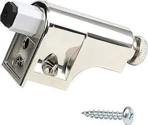 25 Pack Rok Hardware Soft Close Damper for Cabinet Doors/Compact/SoftClose Cabinet Adapter/Hardware/Hinge Polished Nickel Finish, SCD103