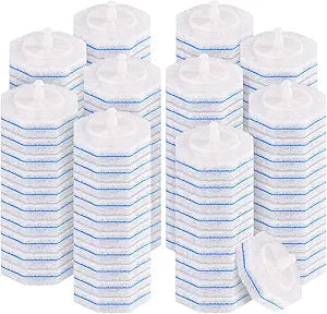 100 Count Toilet Wand Refills for Clorox, Disposable Toilet Brush Refills Compatible with Clorox Wand for Bathroom Cleaning
