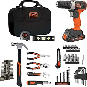 beyond by BLACK+DECKER Home Tool Kit with 20V MAX Drill/Driver, 83-Piece (BDPK70284C1AEV)