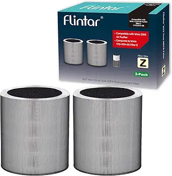 C610 Replacement Filter Z, Made in Taiwan, Compatible with Winix C610 Air Purifier, 1712-0121-00, 3-in-1 H13 True HEPA with Activated Carbon and Pre-Filter, 2-Pack