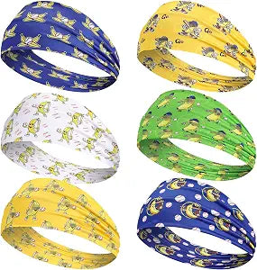 6 Pcs Bananas Baseball Headband for Team