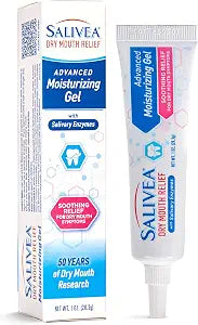SALIVEA Soothing Dry Mouth Relief Gel Saliva Substitute 1 oz Tube Pack of 1