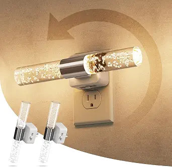 L LOHAS LED Night Light, Night Lights Plug into Wall, Dimmable, Rotating