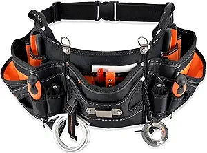 WELKINLAND Heavy-Duty Electrician tool belt, Electricians tool pouch,Technicians tool pouch belt, HVAC tool belts for men