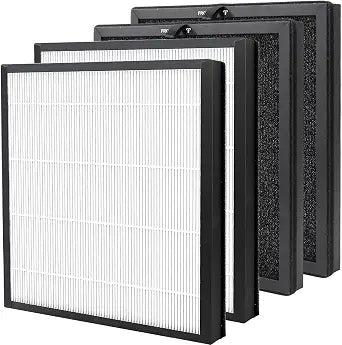 4 Pack HAP605 Air Purifier Replacement Filters for XenonLab HAP605 HAP607