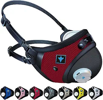 RZ Mask RZM3 - Patented Dust Mask w/ 99.9% Carbon Filtration, Anti Fogging, 360 Seal with 3 Straps, 50% Better Breathability